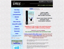Tablet Screenshot of intelliscore.net